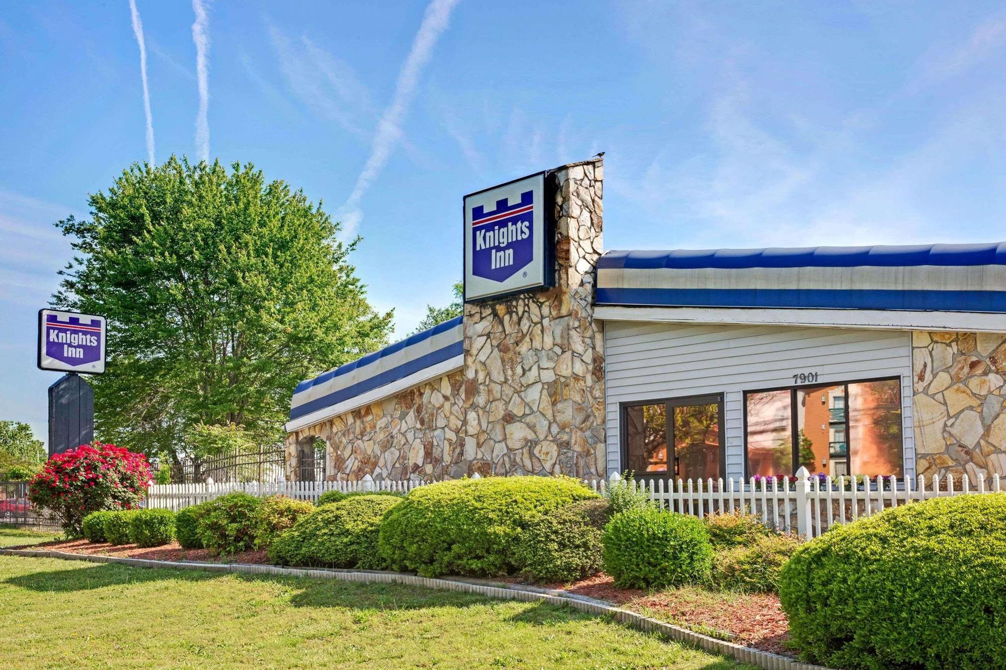 Knights Inn Charlotte South パインビル エクステリア 写真